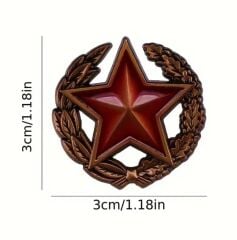 Çinko Alaşım Beyaz Rusya Rozet Modeli