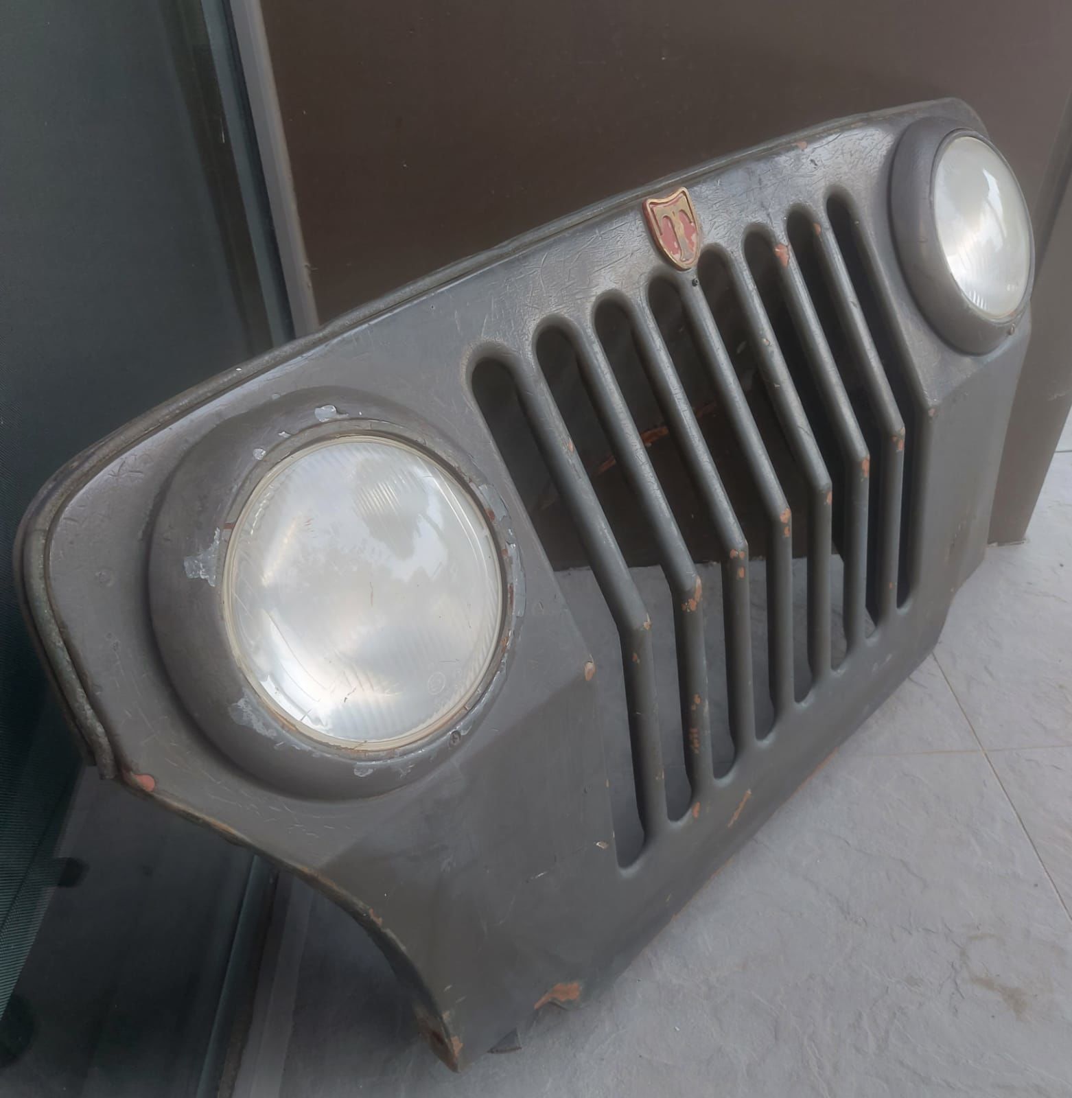 Tuzla Jeep Askeri Araç Ön Panjur+Farlar