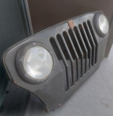 Tuzla Jeep Askeri Araç Ön Panjur+Farlar