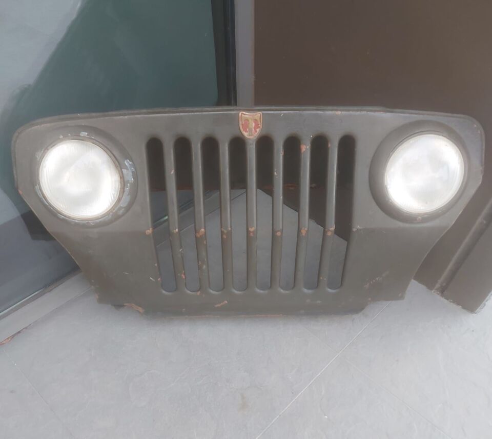 Tuzla Jeep Askeri Araç Ön Panjur+Farlar