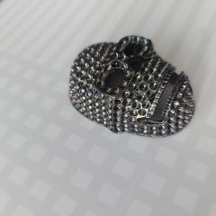 5.2x3.5x2 cm Metal Kuru Kafa Modeli