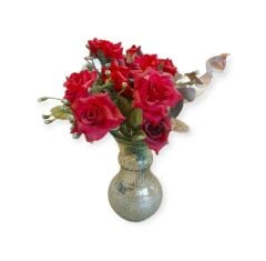 15 cm. Boy  Vintage Cam Vazo