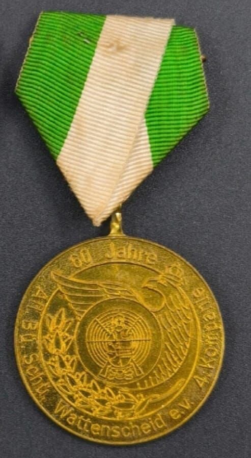 Alman 60.Yıl Atıcılık Madalyası