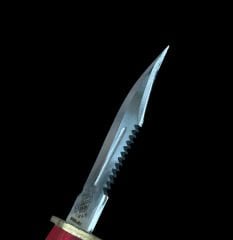 25 cm. Halmak JM.1 Paslanmaz Çelik Komando Bıçağı (Kılıfı İle Birlikte)