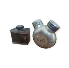 Çin SKS-SSSCB Mosin Negant Tip 53 Yağ Kutusu VE Mk.3 Kare Küçük Yağ Kutusu Lotu