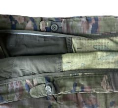 İspanya Ordusu Orman Kamuflajı Şort  Unisex (M Beden)