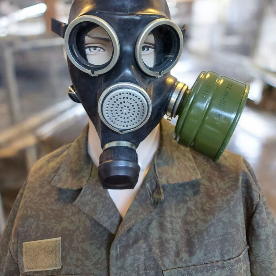 Rus GP-7 Gaz Maskesi+Gost Filitre