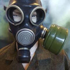 Rus GP-7 Gaz Maskesi+Gost Filitre