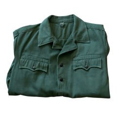 1960'lar Askeri Sweatshirt  Keten Haki Unisex  (M Beden)