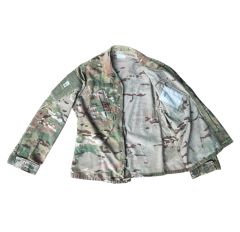 US Army Multicam Kamuflaj+Havacı Rütbe Peç Unisex (S Beden)
