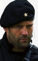 Military Fashion Siyah Bere Unisex (Gold Döküm Yıldızlı) M Beden