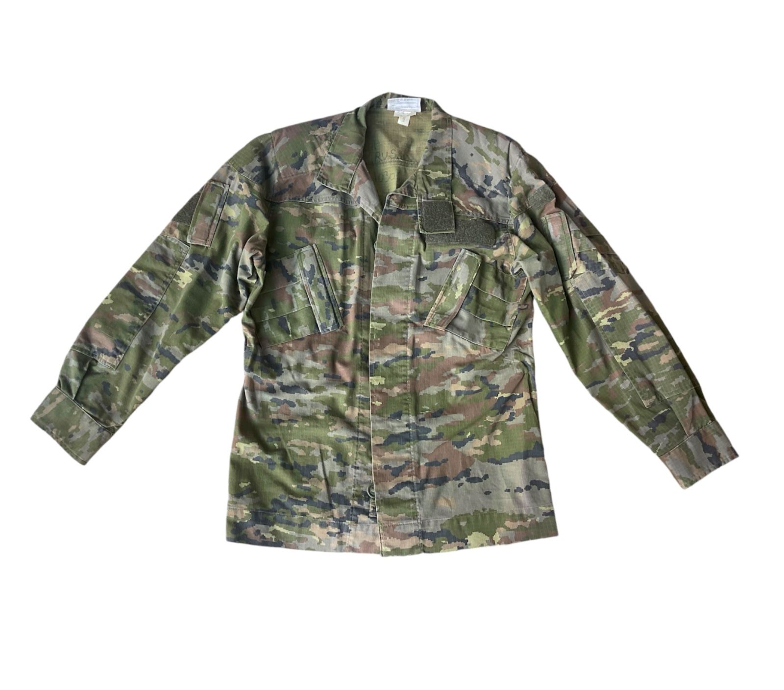İspanya Ordusu Orman Kamuflaj Ceket Unisex  (M Beden)