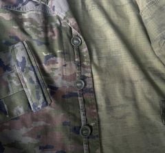 İspanya Ordusu Orman Kamuflaj Ceket Unisex  (M Beden)