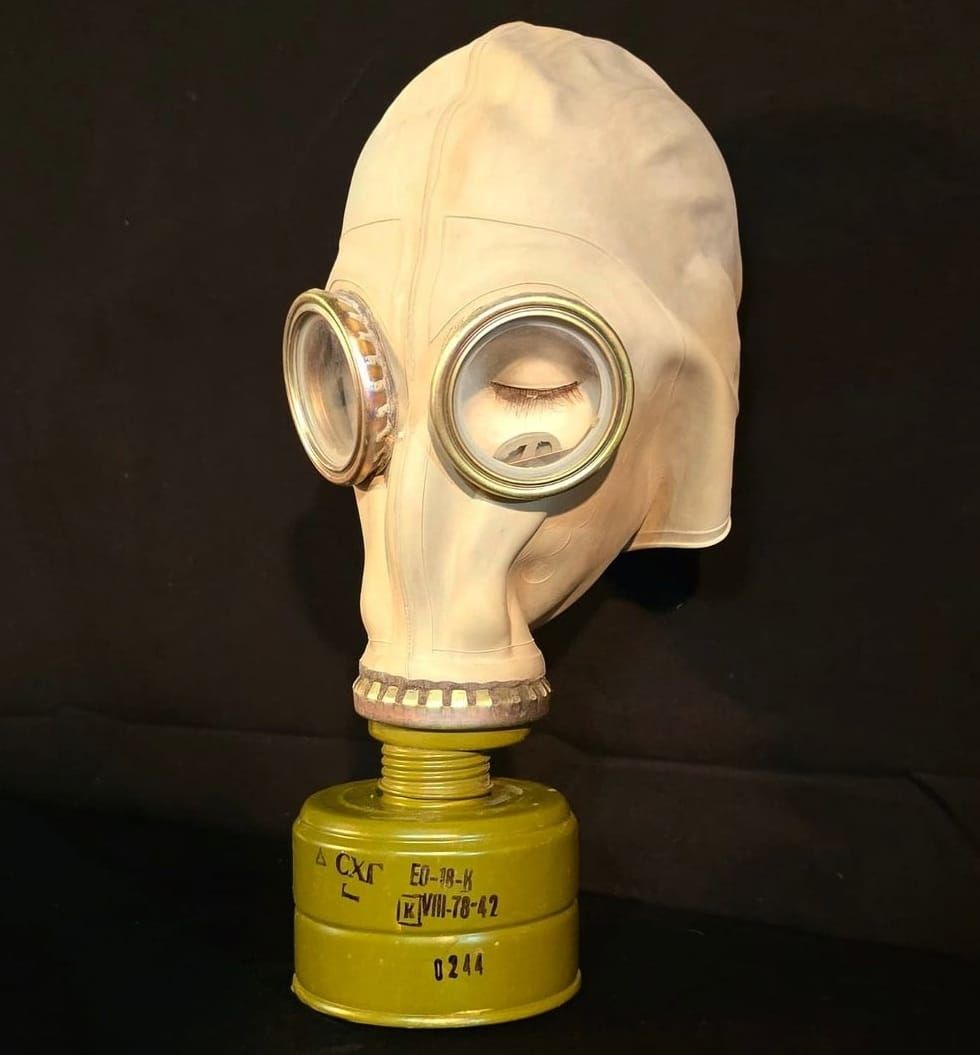 Rus GP-5  Gaz Maskesi +Gost Filitre (Sıfır Ürün)
