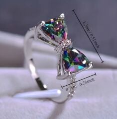 Donna Kübik Zirkonya Yüzük Modeli (8 Numara)