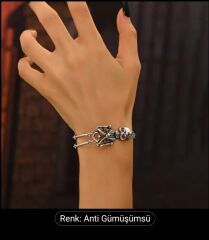 Donna Gotik Tarzı İskelet Bileklik Modeli