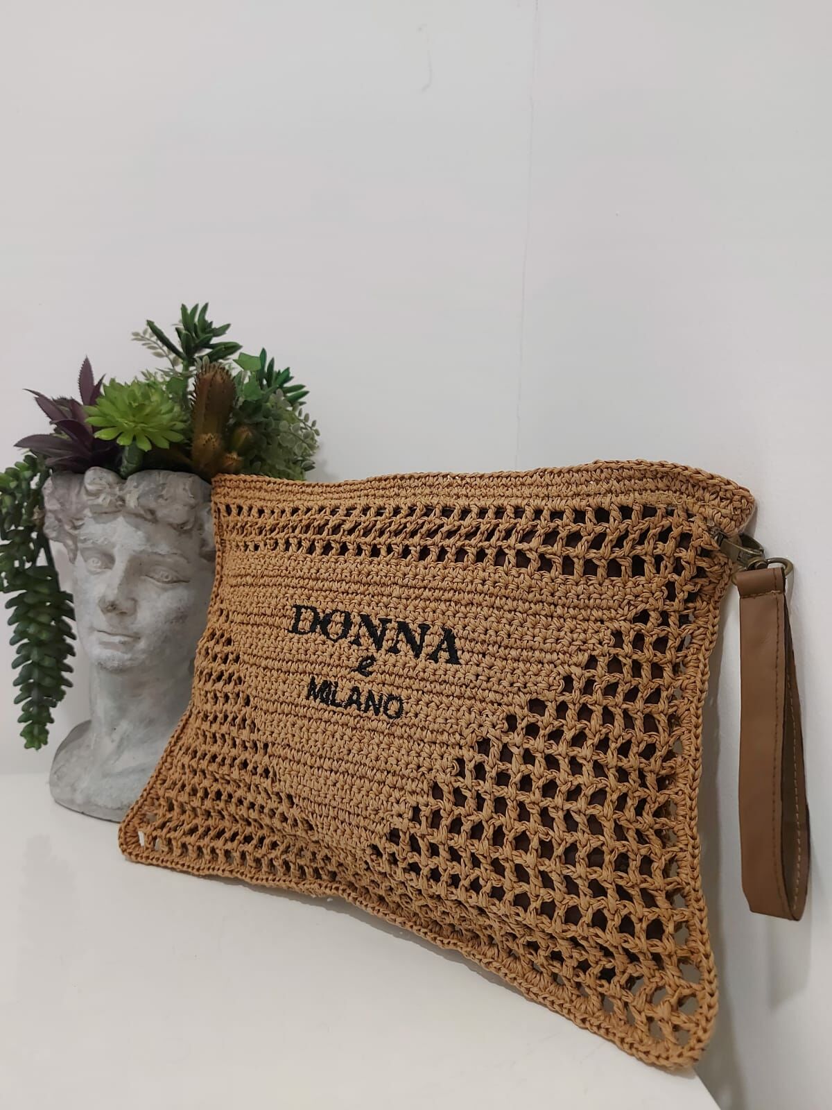 Donna Tarçın Renk Portföy Çanta Modeli