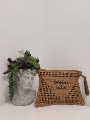Donna Tarçın Renk Portföy Çanta Modeli