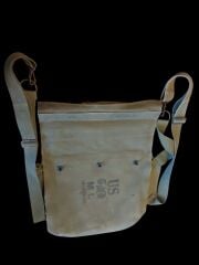 33x29 cm. US M9 Gas Mask Çanta Haki Renk