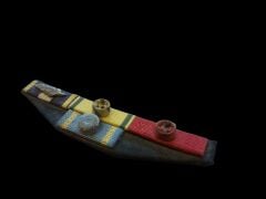 Ww2 Alman Luftwaffe  Subayına Ait 4'lü Şerit Rozet Barı