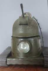 Metal Tank Formunda Abajur Modeli