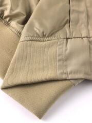 Açık Kahve Haki Tonda Bomber Mont Unisex Sıfır Ürün (XL Beden)