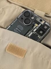 Açık Kahve Haki Tonda Bomber Mont Unisex Sıfır Ürün (XL Beden)