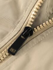 Açık Kahve Haki Tonda Bomber Mont Unisex Sıfır Ürün (XL Beden)