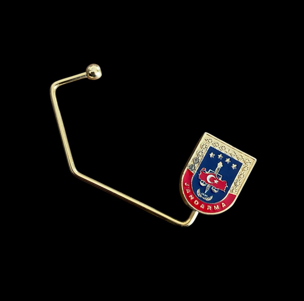 Jandarma Logolu Masa Askısı (Kutusunda)