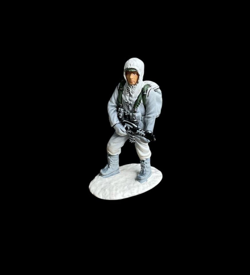 6 cm. İtalya Dağcı Kurşun Asker  (DeAgostini)