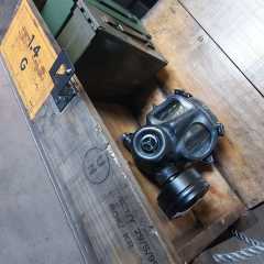 67x37x17 cm Siyah Dekoratif Sandık