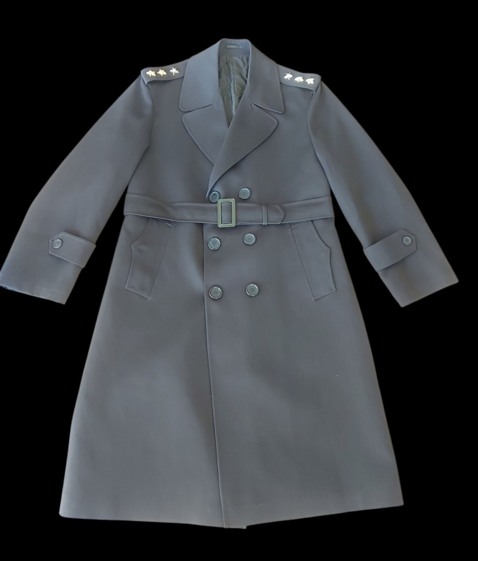 Haki Renk KKK Yzb. Pardösü (Trençkot) (45-A/ S Beden) Sıfır Ayarında