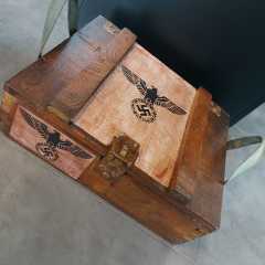 45x37x16 cm Dekoratif Sandık Modeli Alman