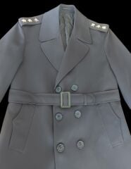 Haki Renk KKK Yzb. Pardösü (Trençkot) (45-A/ S Beden) Sıfır Ayarında