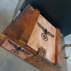 45x37x16 cm Dekoratif Sandık Modeli Alman