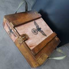 45x37x16 cm Dekoratif Sandık Modeli Alman