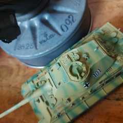 45x37x16 cm Dekoratif Sandık Modeli Alman