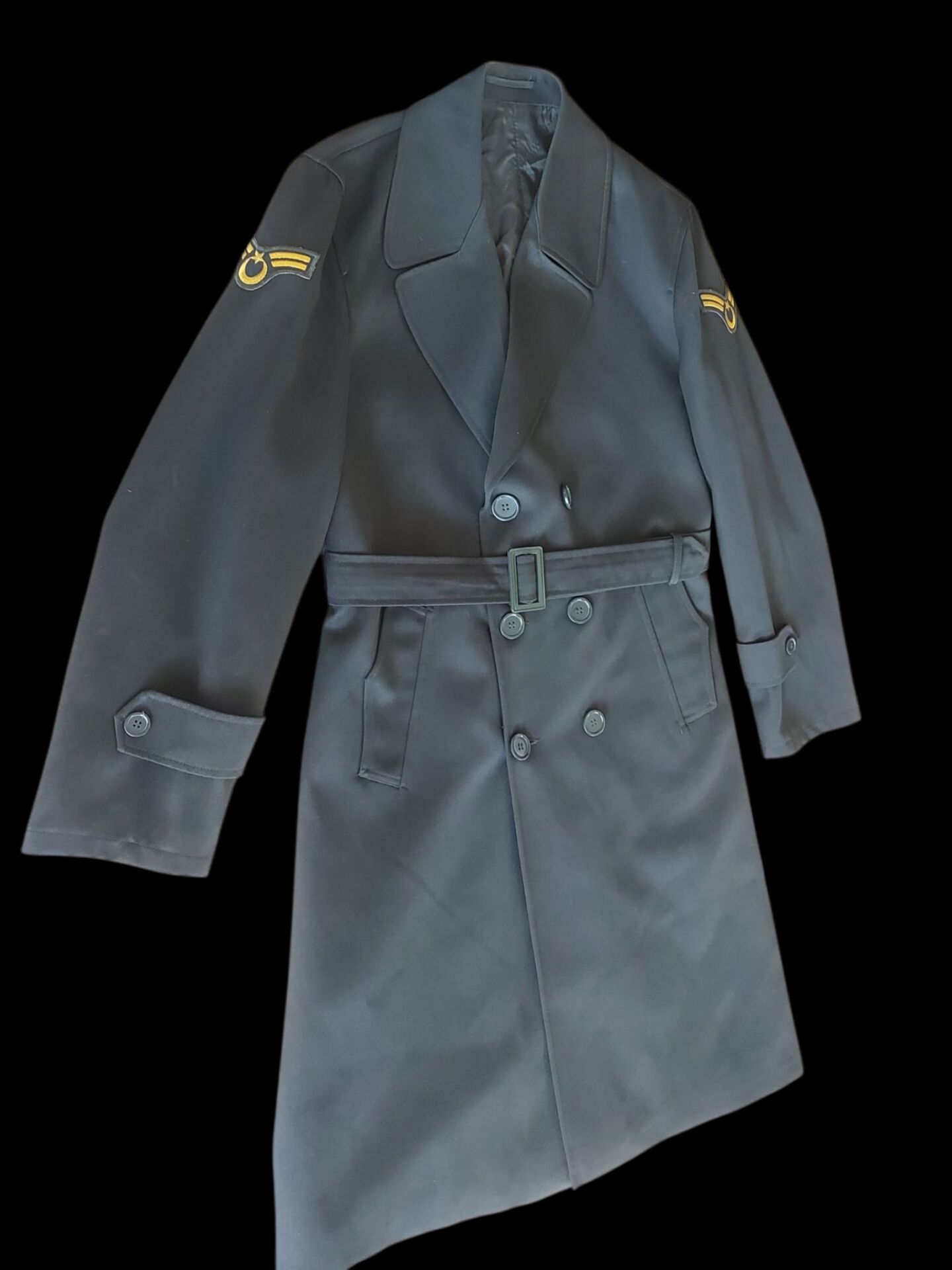 Haki Renk KKK Astsb. Çvş. Pardösü (Trençkot) ( L Beden-Sıfır Ayarında)