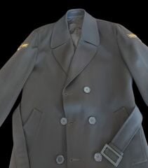 Haki Renk KKK Astsb. Çvş. Pardösü (Trençkot) ( L Beden-Sıfır Ayarında)