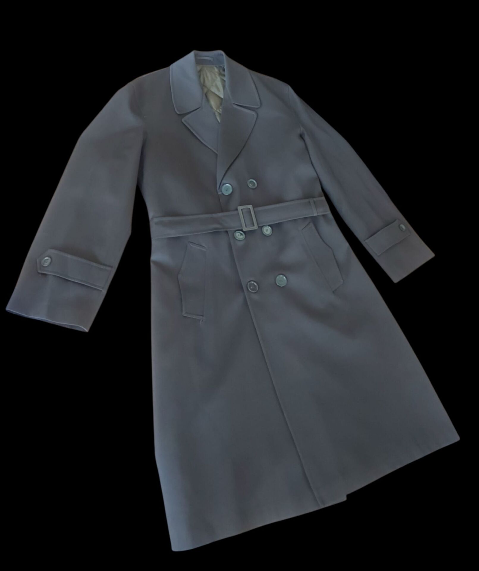 Haki Renk KKK Astsb. Pardösü Miflonlu (Trençkot) Sıfır Ürün (48-C/ M Beden)