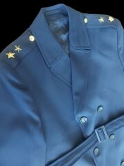 Lacivert Renk HKK Ütğm Pardösü (Trençkot) Sıfır Ayarında (46-4/ S-M Beden)