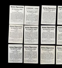 6x5 cm.  Ww2 Görselli Etiket Lotu (18 Adet)