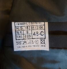 Haki Renk KKK P.Alb. Harici Ceket (48-C/ M Beden)