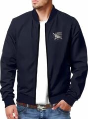 Yıldız Mavisi Erkek Trend Uçak Baskılı Üst (M Beden)