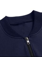 Yıldız Mavisi Erkek Trend Uçak Baskılı Üst (M Beden)