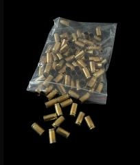 9mm.(9x19) Dekoratif Pirinç Kovan (100 Adet Fiyatıdır)