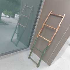 Doğal Ahşap Merdiven Havluluk Modeli-1