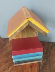 Ahşap Kitap Organizer Modeli-1