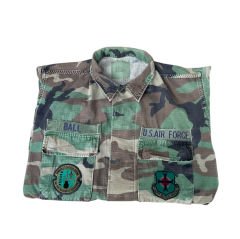 US Air Force Woodland BDU Ceket Unisex (M Beden)