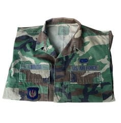 US Air Force Woodland BDU Ceket Unisex (M-L Beden)